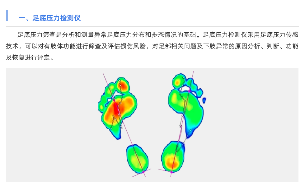 足底壓力檢測(cè)儀